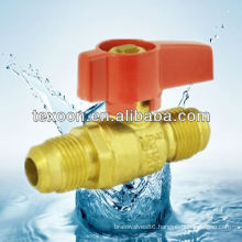 copper standard port gas ball valves with standard port